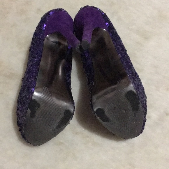 Steve Madden Bitter in Purple Sequin - Picture 3 of 4